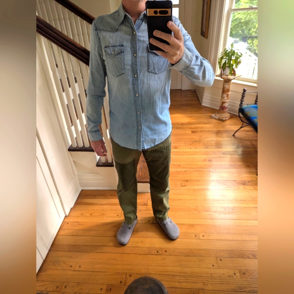 Acne Studios Western Snap Button Up